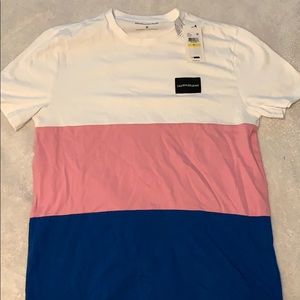 NWT Calvin Klein block tee. Medium.